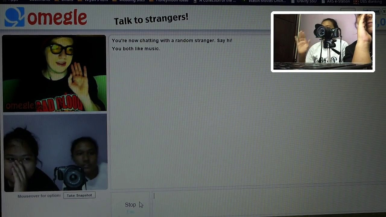 REACTION TO OMEGLE