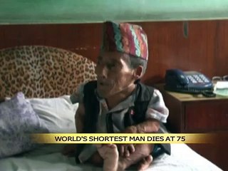 World's shortest man dies at 75 in US