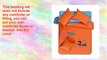 Memorecool Home Textile Orange Cartoon Kart Kids Students Bedding Set
