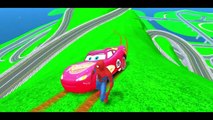 Spiderman Disney Cars Frozen Elsa Lightning Flash McQueen, and Pixar Nursery Rhymes for Children
