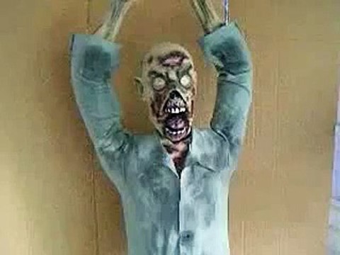 147 Banging Head Zombie Spirit Halloween & 148 Limb Ripper Werewolf Spirit Halloween