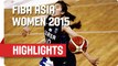 Chinese Taipei v Korea - Game Highlights - 3rd Place - 2015 FIBA Asia Womens Championship