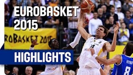 Germany v Iceland - Group B - Game Highlights - EuroBasket 2015