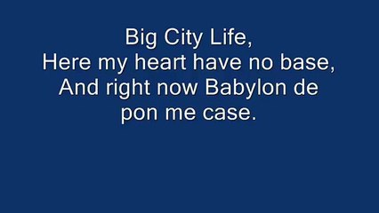 Mattafix - Big city life LYRICS