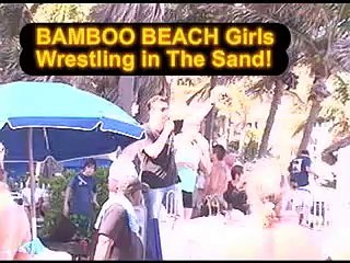 wrestling at bamboo beach caught on camera on Webeetv