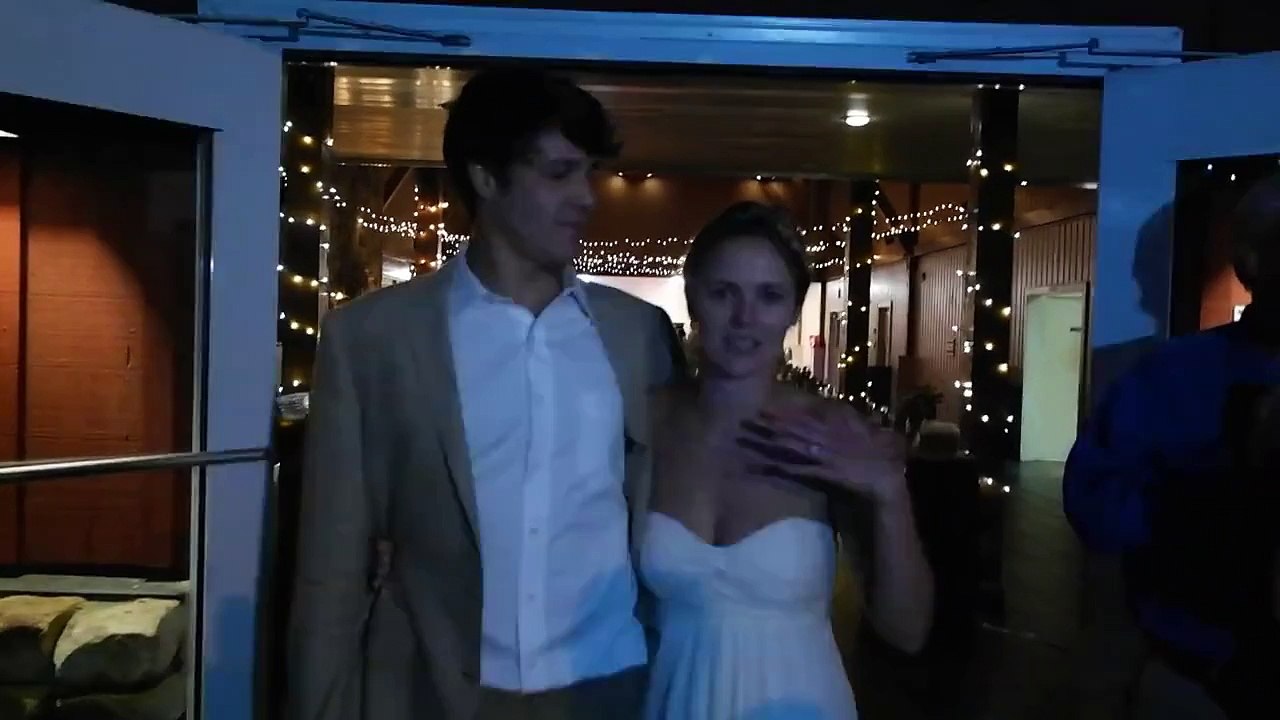 ALS Ice Bucket Challenge Wedding Send-off