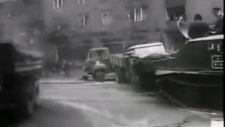 Prague spring 1968 - Warsaw Pact tanks in Praha (Пражская весна )