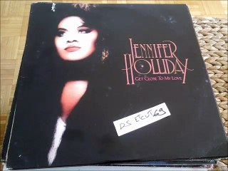 JENNIFER HOLLIDAY -HEART ON THE LINE(RIP ETCUT)GEFFEN REC 87