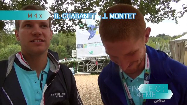 Championnats du monde Aiguebelette 2015 - Finale C M4x