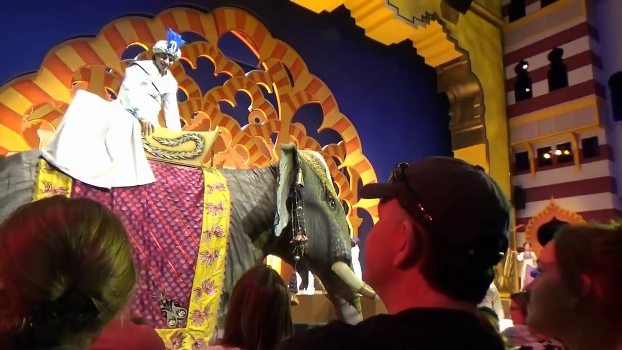 Genie's Jokes April 2015 from Aladdin: A Musical Spectacular at Disneyland