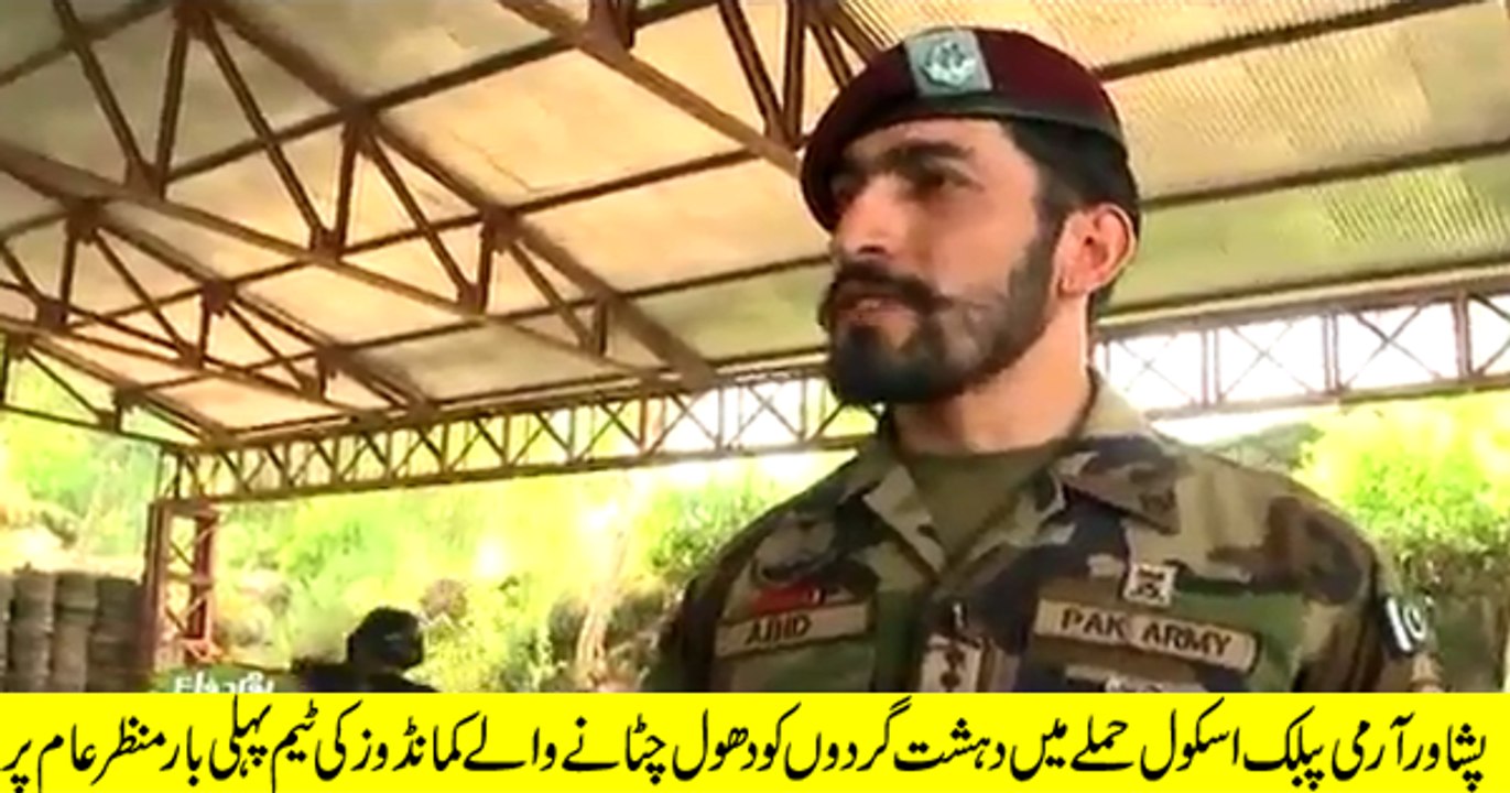 Team Commander Tells How Zarrar Unit Controlled Situation In APS Peshawar