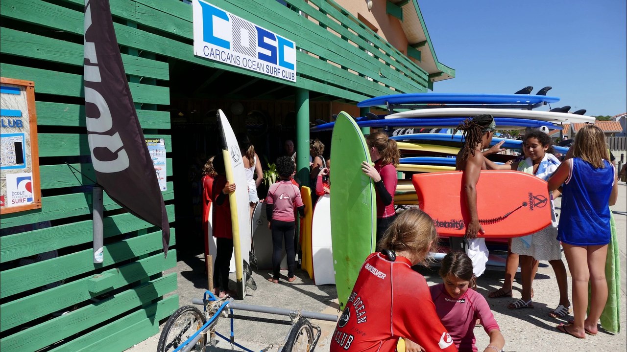 Surf à Carcans Océan le 21-08-2015