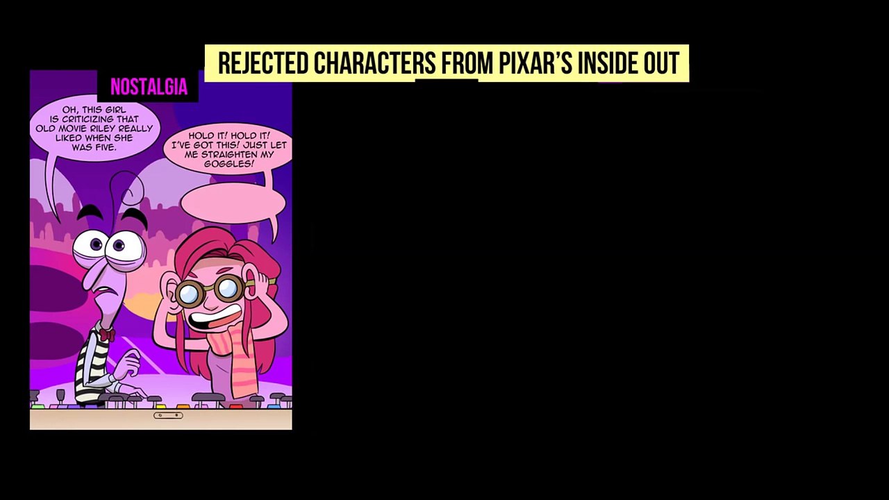 Collaboration Disney Pixar Comic Dub:Inside Outed By:Neodusk