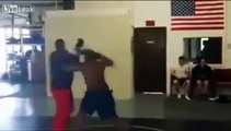 Guy Off Street Gets Knocked Out!