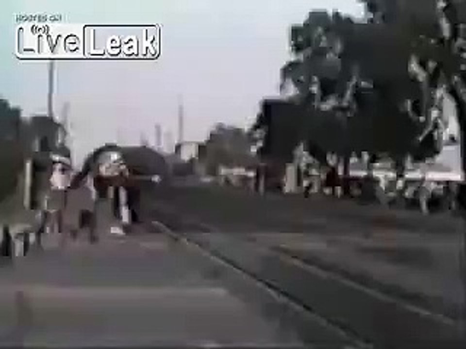 Bit of an oldie (woman hit by train)