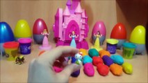 Play Doh 23 Surprise Eggs The Smurfs, Disney Princess, Mickey Mouse&Minnie Mouse, Donald Duck