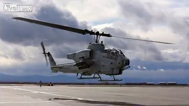 AH-1W Super Cobra Weapons Demonstration