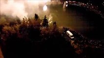Inside Exploding Fireworks With a Drone