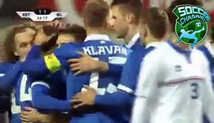 Arturas Zulpa Goal - Estonia 1-1  Lithuania  05.09.2015