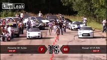 Porsche 911 Turbo vs Nissan GT-RS