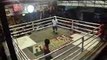 Muay Thai Fighters Hit each other with Trash Can Lid