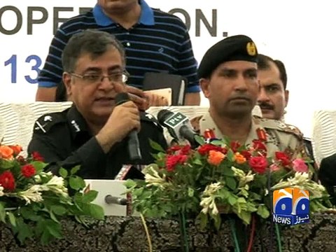 AIG Karachi claims major crimes down by 70-percent-Geo Reports-05 Sep 2015