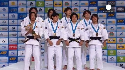 Japan complete team double on final day of Judo World Championships