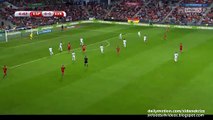 1-0 Jordi Alba Amazing Goal | Spain v. Slovakia - European Qualifiers 05.09.2015 HD