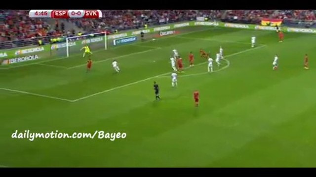 Jordi Alba Great Goal Spain vs Slovakia 1-0 *05.09.2015 HD