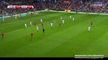 1-0 Jordi Alba Amazing Goal - Spain v. Slovakia - European Qualifiers 05.09.2015 HD
