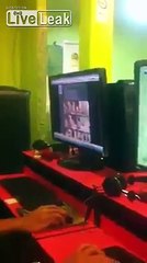 Who Faps at an Internet Cafe?