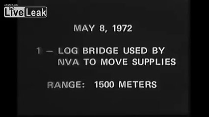 Vietnam War Footage | UH-1B Tank Buster Gun Camera