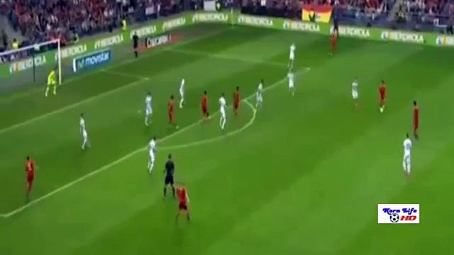 Spain vs Slovakia 1-0 - Jordi Alba Goal / 2-0
