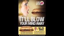 MODEL SAYS BURGER KING SIMULATED BLOW JOB