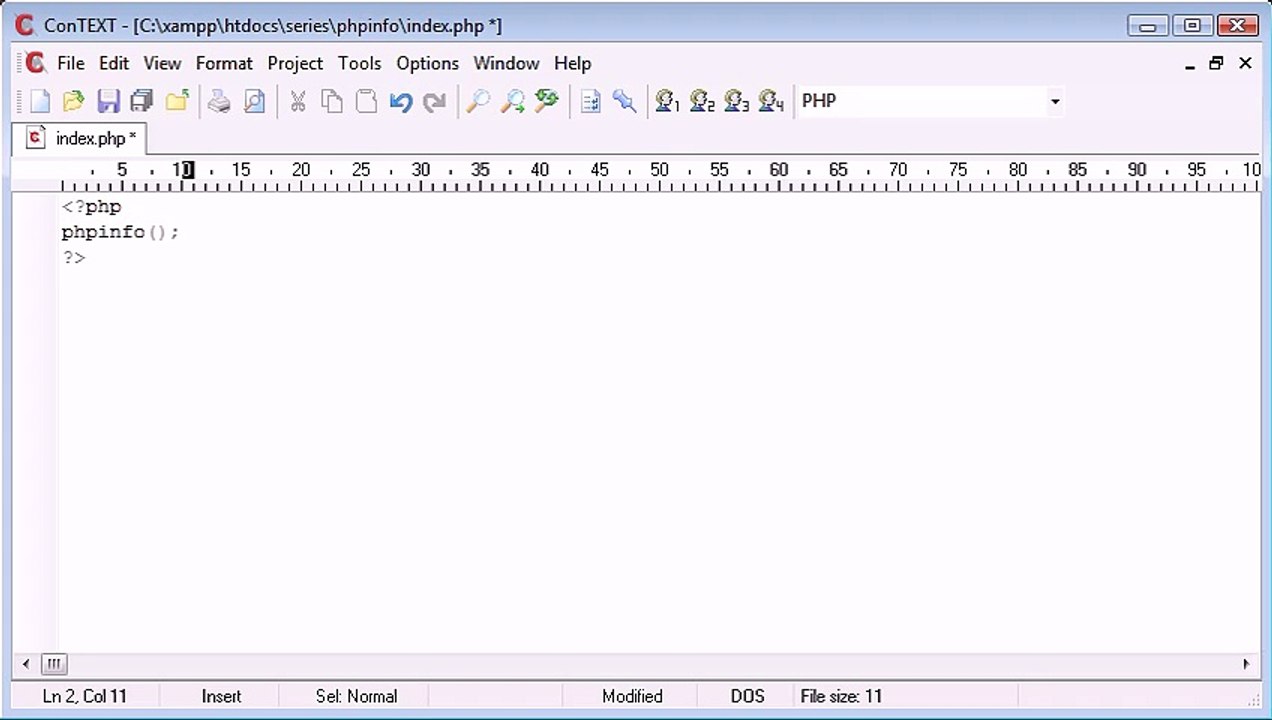 Beginner PHP Tutorial - 6 - The phpinfo Function