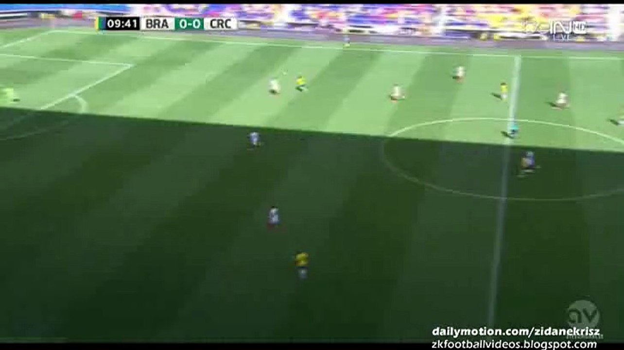 Hulk 1:0 Amazing Goal | Brazil v. Costa Rica - Friendly 05.09.2015 HD