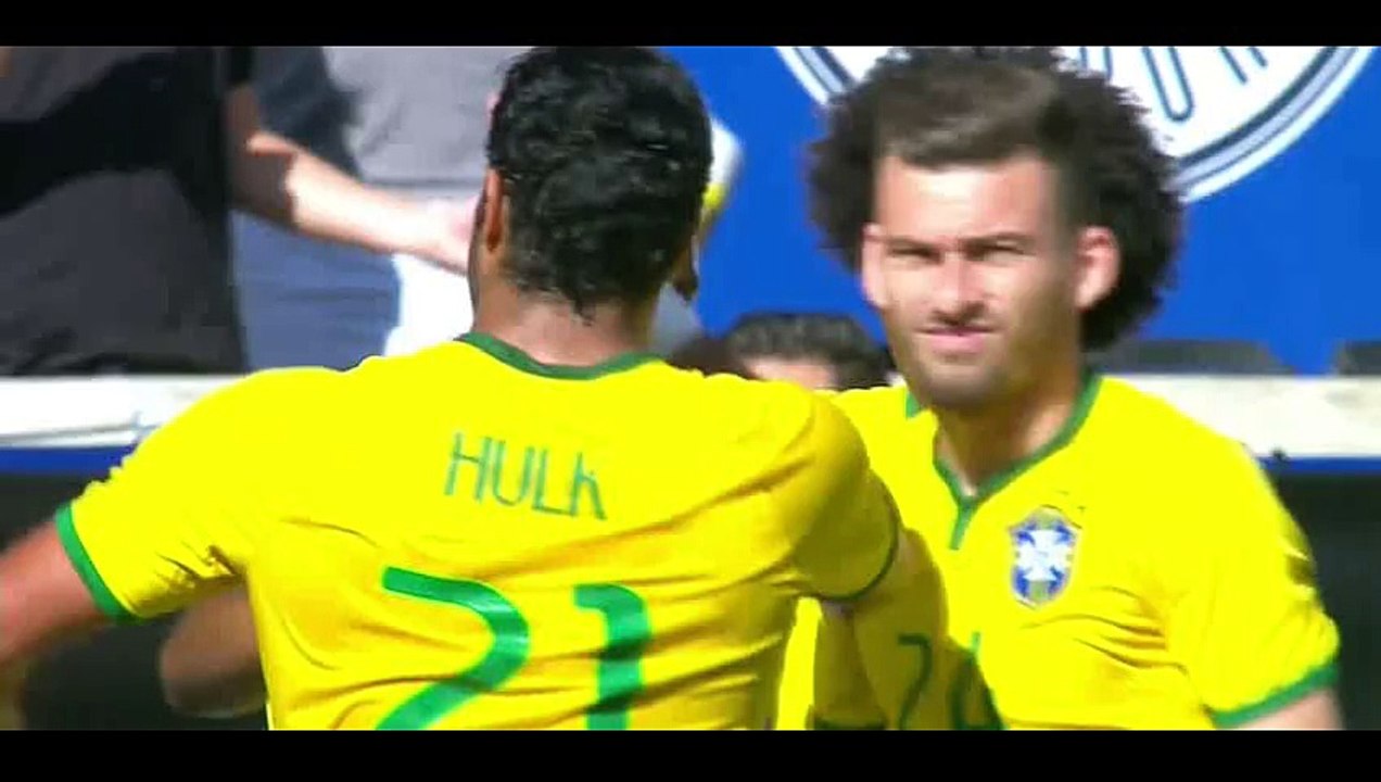 Hulk Goal - Costa Rica 0-1 Brazil - 05-09-2015 Friendly Match