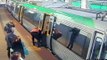 Passengers Rock a Train Back & Forth to Free Trapped Man