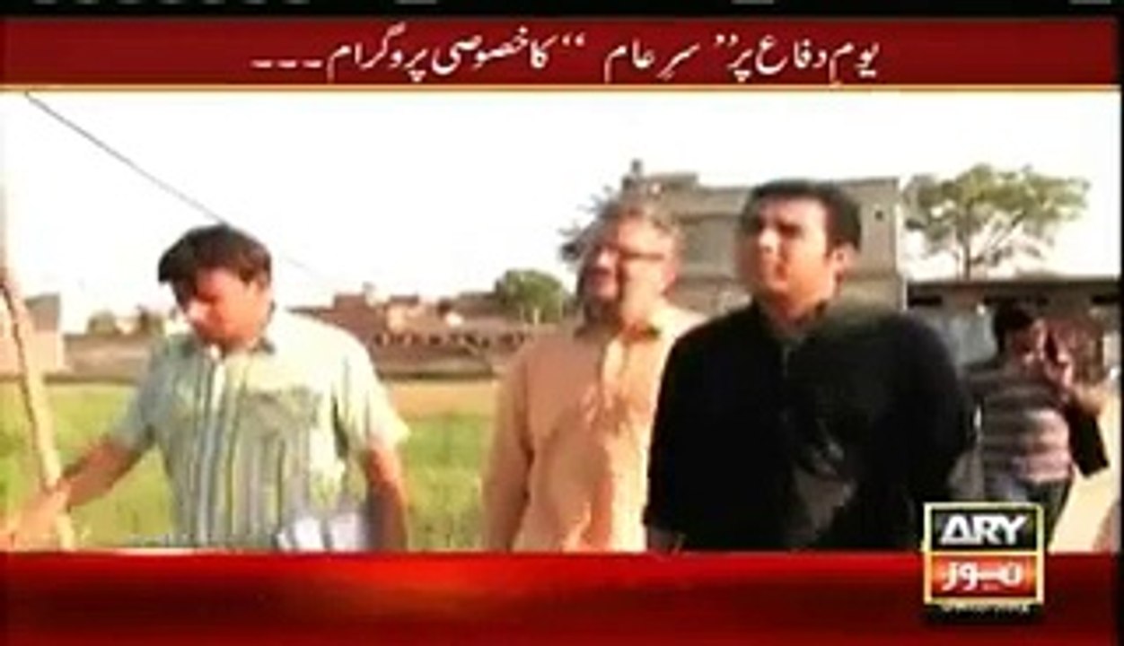 Watch Iqrar ul Hassans message to Modi Sarkar - 6 September 2015 Pakistan Defence Day