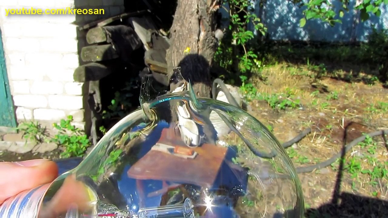 Experiments with magnetron (Lugansk)