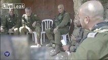 Chief of the IDF visits generals and soldiers  inside Gaza