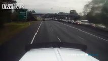 Truckers Dascam Captures Car Crash - Bruce Highway, Queensland