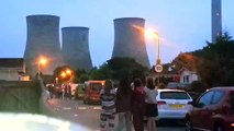 Huge Power Station Towers Demolished in Seconds