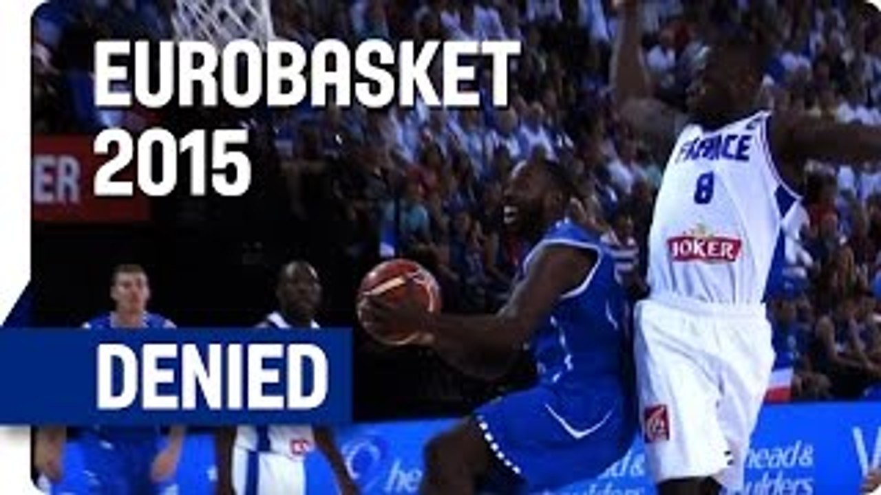 Big Rejection by Kahudi! - EuroBasket 2015