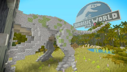 Minecraft XBOX Hide And Seek - Jurassic World Part 2