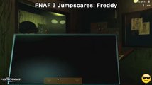 FNAF 3 ALL JUMPSCARES! | Five Nights at Freddys 3 All Animatronics BLCD - manga - DramaCD - Anime - Anime song - amv