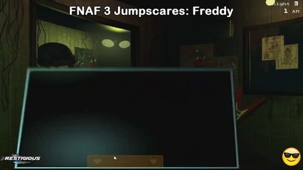 FNAF 3 ALL JUMPSCARES! | Five Nights at Freddys 3 All Animatronics BLCD - manga - DramaCD - Anime - Anime song - amv