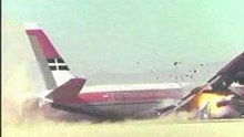 Crash test avion - NASA Boeing 707