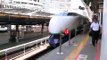 Shinkansen (Japanese Bullet Train) at Various Speeds and Views