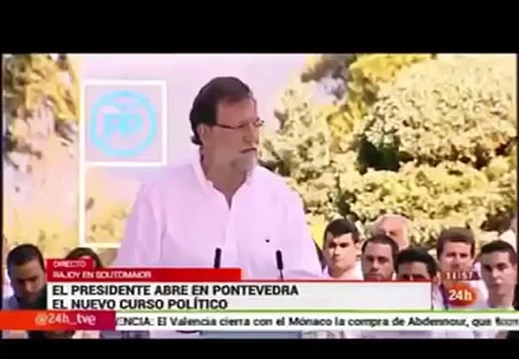 Mariano Rajoy no sabe por qué cae agua del cielo (la lluvia) y cree que nadie lo sabe